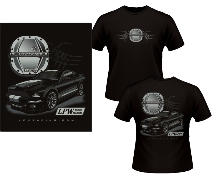 mustang t-shirt image