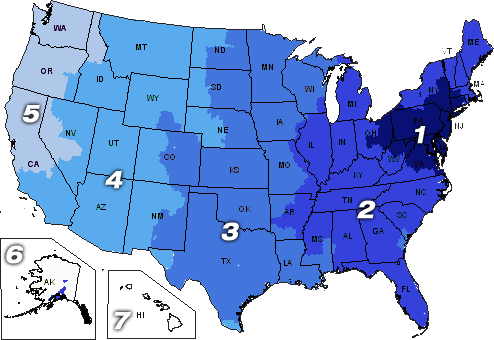 shipping map